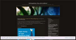 Desktop Screenshot of kirchenglocken.wordpress.com