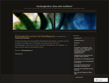 Tablet Screenshot of kirchenglocken.wordpress.com