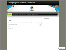 Tablet Screenshot of clubpenguinsfavesite.wordpress.com