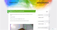 Desktop Screenshot of bordartes.wordpress.com