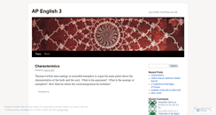 Desktop Screenshot of english3aprvh.wordpress.com