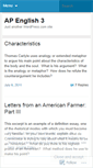 Mobile Screenshot of english3aprvh.wordpress.com