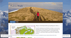 Desktop Screenshot of podrozemagdy.wordpress.com