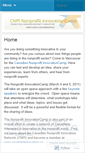 Mobile Screenshot of npinnovationcamp.wordpress.com
