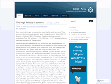 Tablet Screenshot of commentarylukeacts.wordpress.com