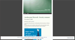 Desktop Screenshot of fuzzydata.wordpress.com