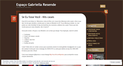 Desktop Screenshot of gabriellaresende.wordpress.com