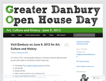 Tablet Screenshot of greaterdanburyopenhouseday.wordpress.com
