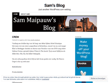 Tablet Screenshot of maipauw.wordpress.com