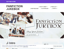 Tablet Screenshot of fanfictionloverz.wordpress.com