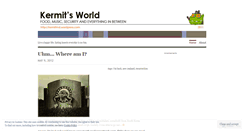 Desktop Screenshot of kermitmd.wordpress.com