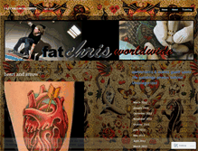 Tablet Screenshot of fatchrisworldwide.wordpress.com