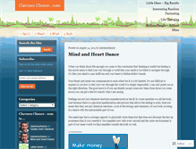 Tablet Screenshot of clarencechance.wordpress.com