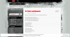 Desktop Screenshot of nuclearhermit.wordpress.com