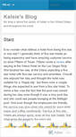 Mobile Screenshot of kelsieb.wordpress.com