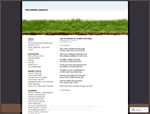 Tablet Screenshot of hopefulagnostic.wordpress.com