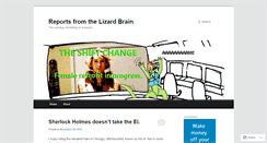 Desktop Screenshot of brainlizards.wordpress.com