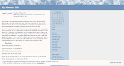 Desktop Screenshot of mymarriedlife.wordpress.com