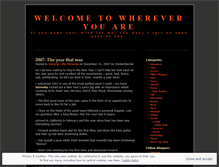 Tablet Screenshot of fenderbender.wordpress.com