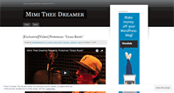 Desktop Screenshot of mimitheedreamer.wordpress.com