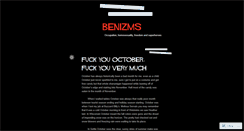 Desktop Screenshot of benizms.wordpress.com