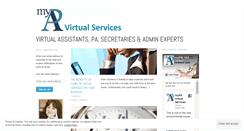 Desktop Screenshot of mypavirtualservices.wordpress.com