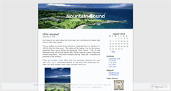 Desktop Screenshot of mountainbound8676.wordpress.com