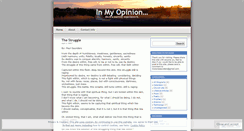 Desktop Screenshot of paulsaunders.wordpress.com
