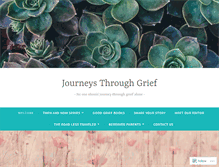 Tablet Screenshot of journeysthrugrief.wordpress.com