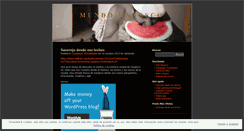 Desktop Screenshot of mundodanesco.wordpress.com
