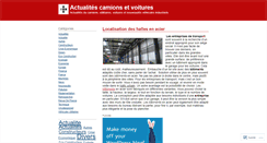 Desktop Screenshot of camions.wordpress.com