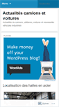 Mobile Screenshot of camions.wordpress.com
