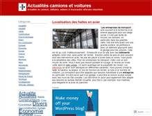 Tablet Screenshot of camions.wordpress.com