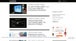 Desktop Screenshot of planetix.wordpress.com