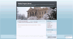 Desktop Screenshot of iukmedical.wordpress.com