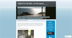 Desktop Screenshot of dexwittcarpentry.wordpress.com