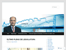 Tablet Screenshot of miguelangelgarcianieto.wordpress.com