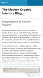Mobile Screenshot of modernorganicinteriors.wordpress.com