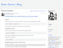 Tablet Screenshot of devinsba.wordpress.com