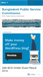 Mobile Screenshot of bpscgovbd.wordpress.com