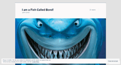 Desktop Screenshot of iamafishcalledjames.wordpress.com