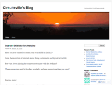 Tablet Screenshot of circuitsville.wordpress.com