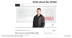 Desktop Screenshot of dukeofedontario.wordpress.com