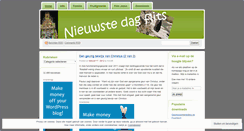 Desktop Screenshot of nieuwstedag.wordpress.com