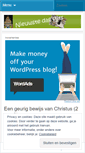 Mobile Screenshot of nieuwstedag.wordpress.com