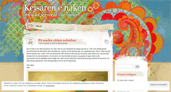 Desktop Screenshot of kejsarenenaken.wordpress.com