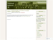 Tablet Screenshot of irishpoliticalreform.wordpress.com