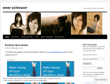Tablet Screenshot of emerschlosser.wordpress.com