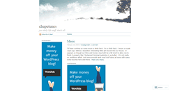 Desktop Screenshot of chupetunes.wordpress.com