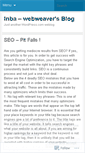 Mobile Screenshot of iwebweaver.wordpress.com